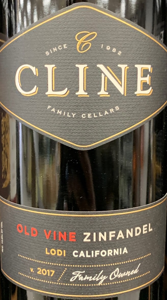 Cline Old Vine California Zinfandel 2019(750ML) PJ Wine, Inc.